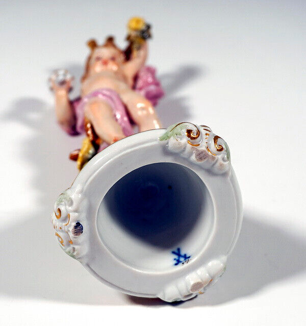 マイセン人形「フィギュア」ペア 昼と夜の寓意 H.シュワーベ作