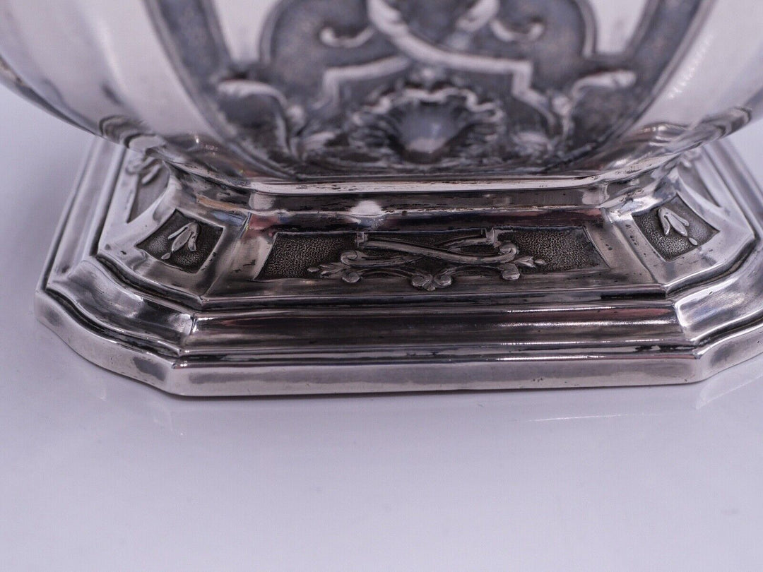 ピュイフォルカ純銀 スターリングシルバーのコーヒーポット  ゴシック様式