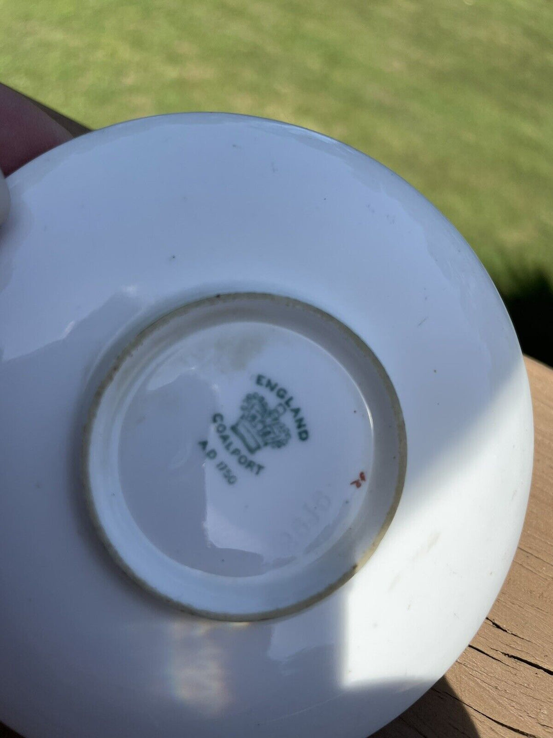 コールポート ターコイズジュエルデミタス カップ＆ソーサー