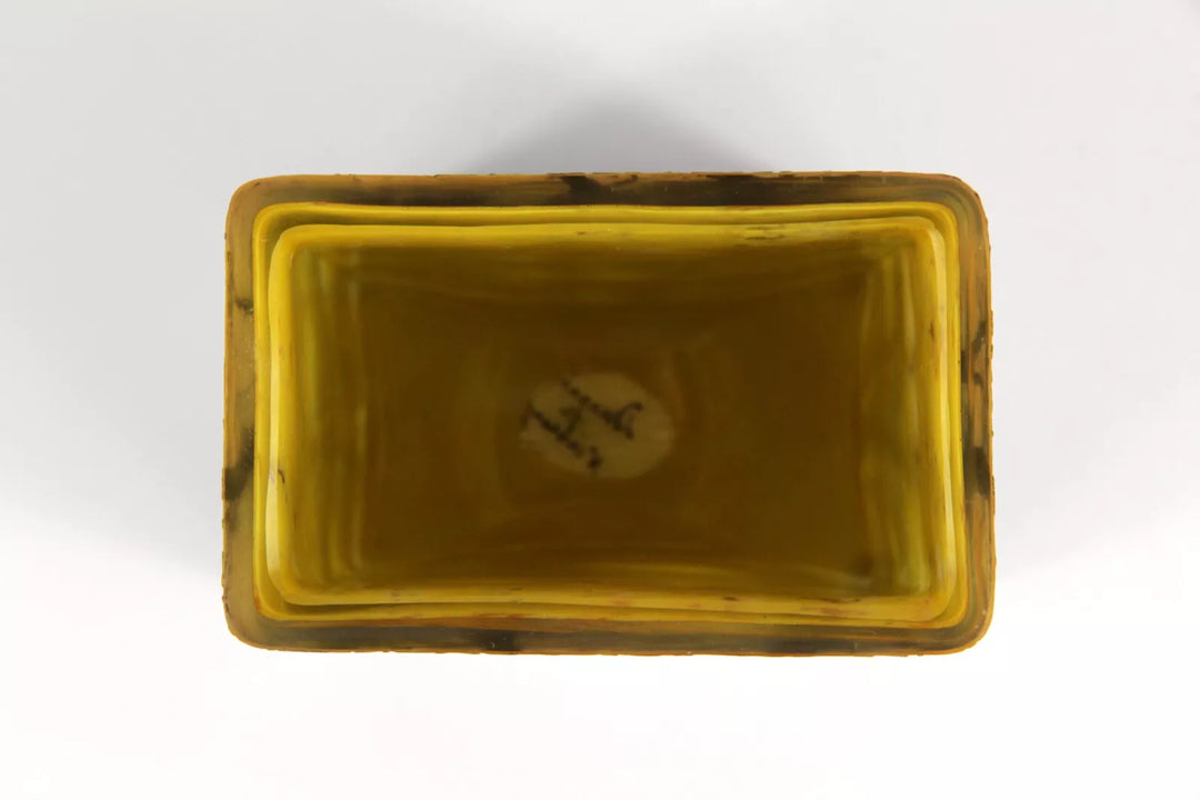 ドーム兄弟（ドームナンシー） 冬景色が描かれた花瓶