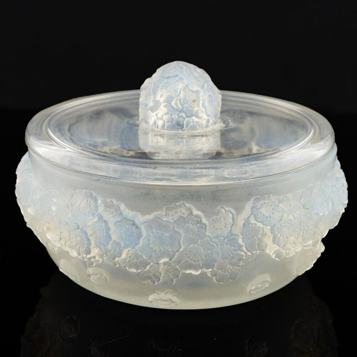 ルネ・ラリック プリムヴェール ガラスボックス&カバー 1927年