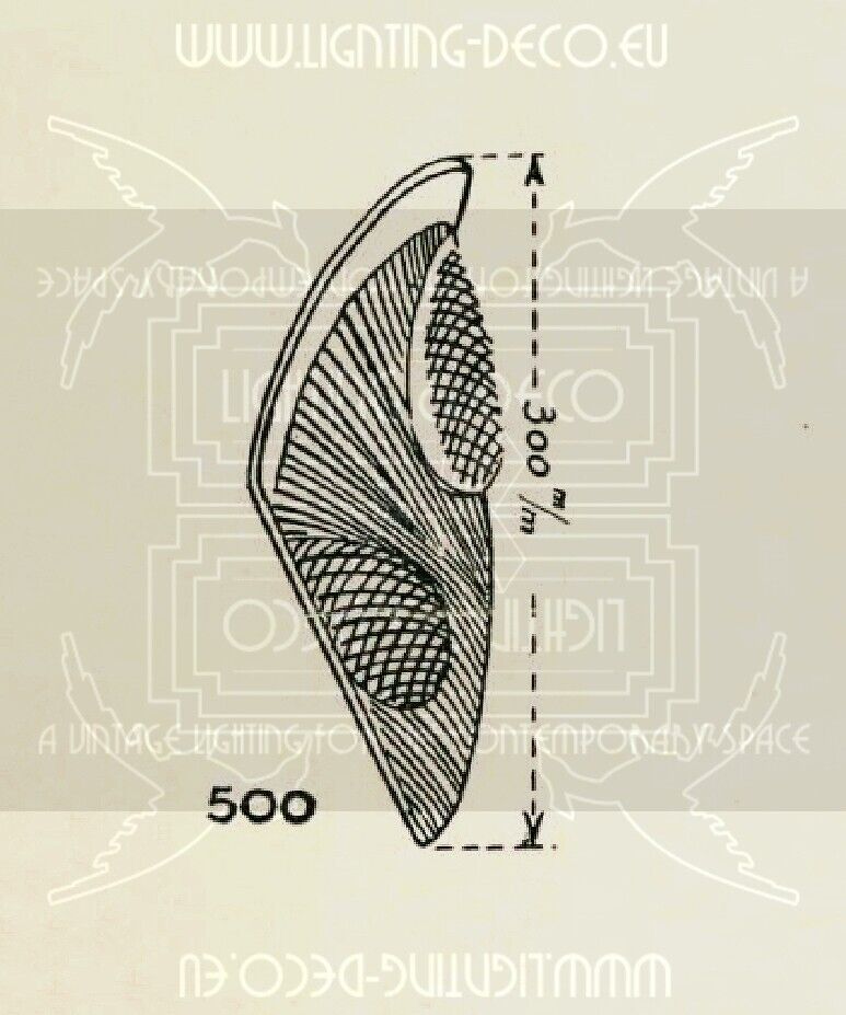 レオン・ユゲ、ドゥゲ アールデコ調シャンデリア シルバーメッキブロンズと型押しガラスのペンダントライト
