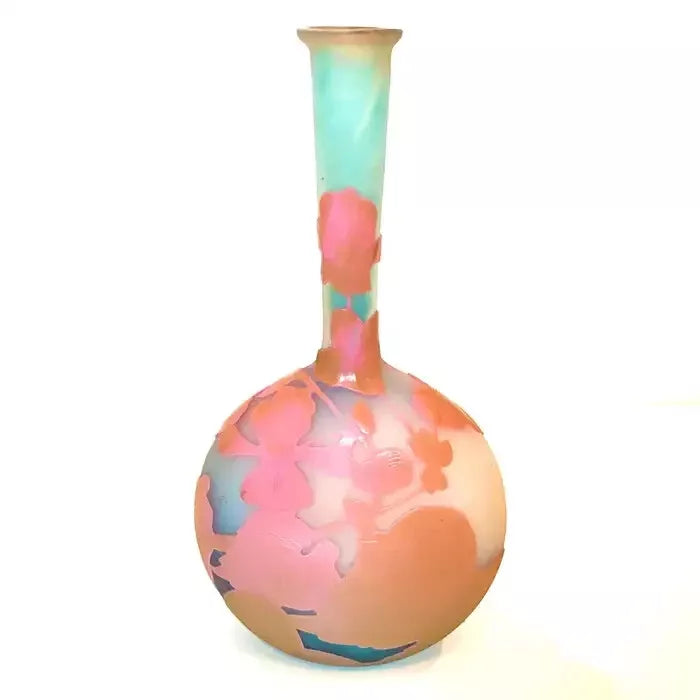 エミールガレ バンジョー型の一輪挿し花瓶