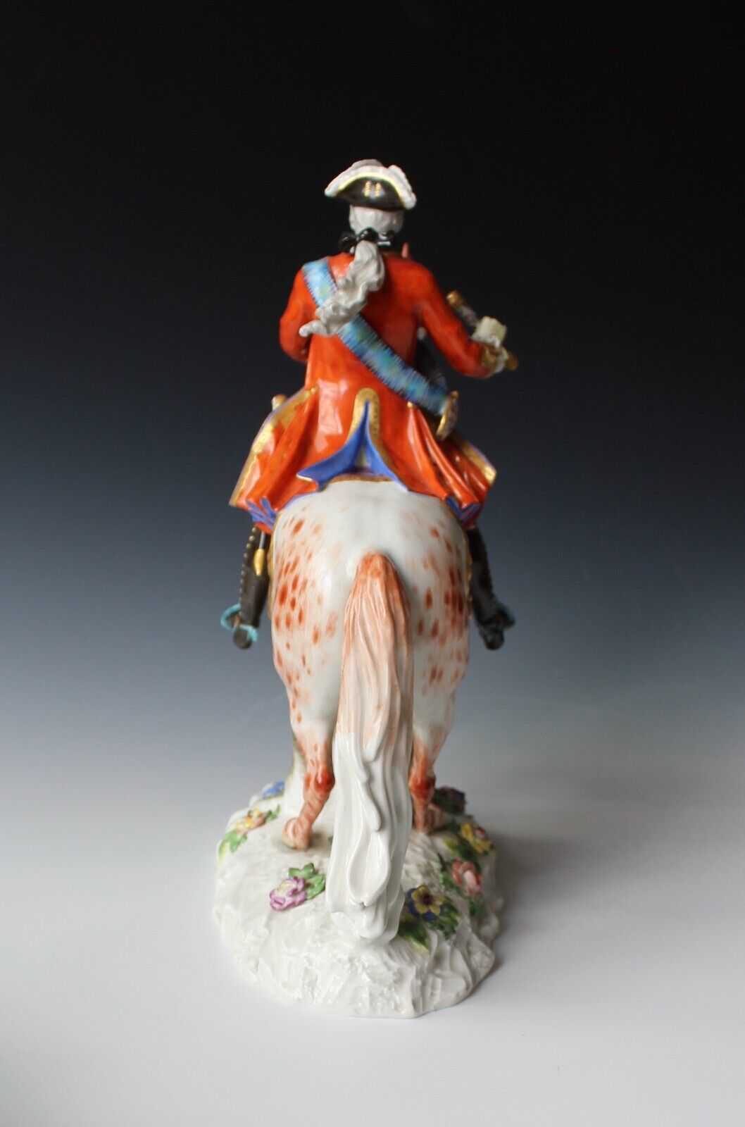 マイセン人形（フィギュア） 馬に乗ったアウグスト3世 フリードリヒ
