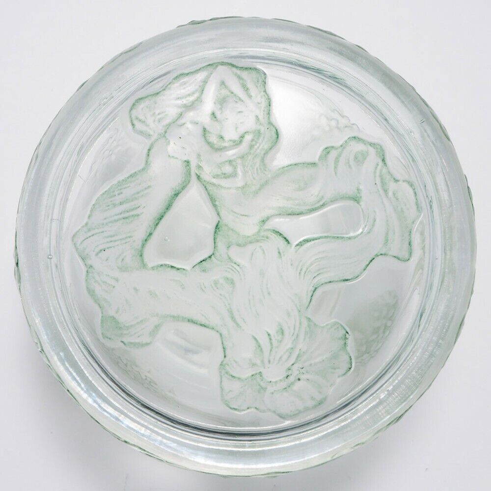 ルネ・ラリック ロリガン 丸いクリーム・ボックス 1912年デザイン