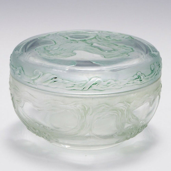 ルネ・ラリック ロリガン 丸いクリーム・ボックス 1912年デザイン