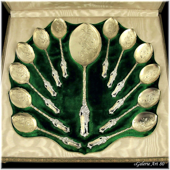 ピュイフォルカ：希少な純銀製ヴェルメイユ・サンルネッサンス