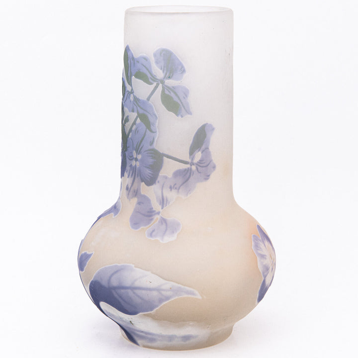 エミールガレ 紫陽花の花の花瓶 アールヌーボー時代 1905年頃の作品
