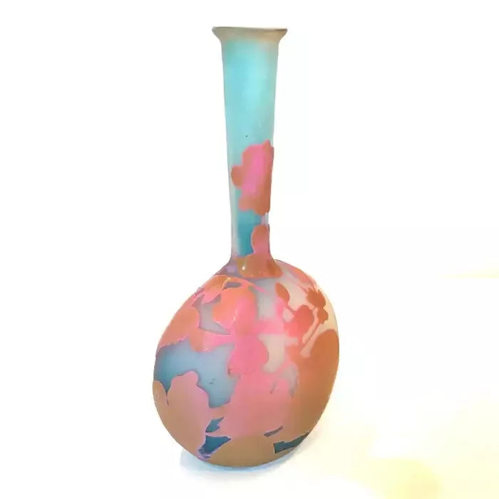 エミールガレ バンジョー型の一輪挿し花瓶