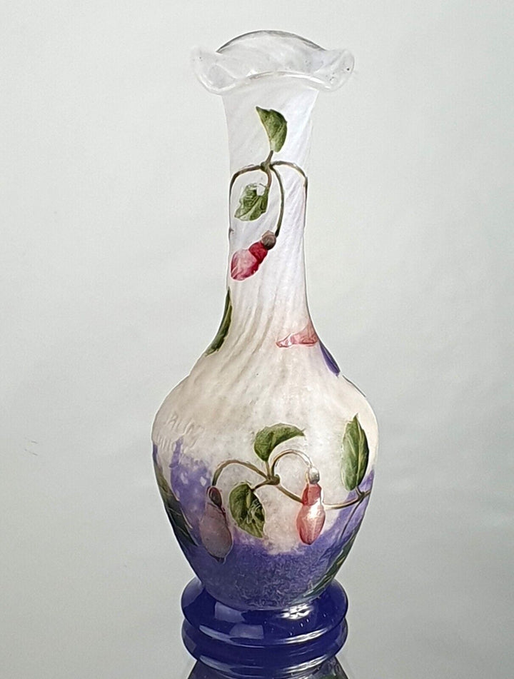ドーム兄弟（ドームナンシー） フクシアの花のくびれ型花瓶