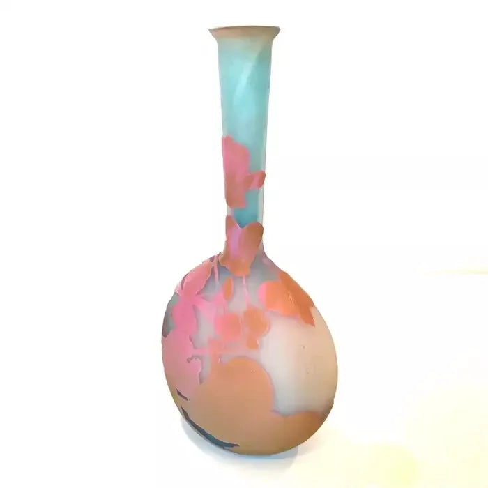 エミールガレ バンジョー型の一輪挿し花瓶