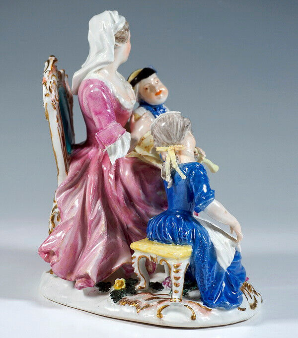 マイセン磁器置物 二人の子供
