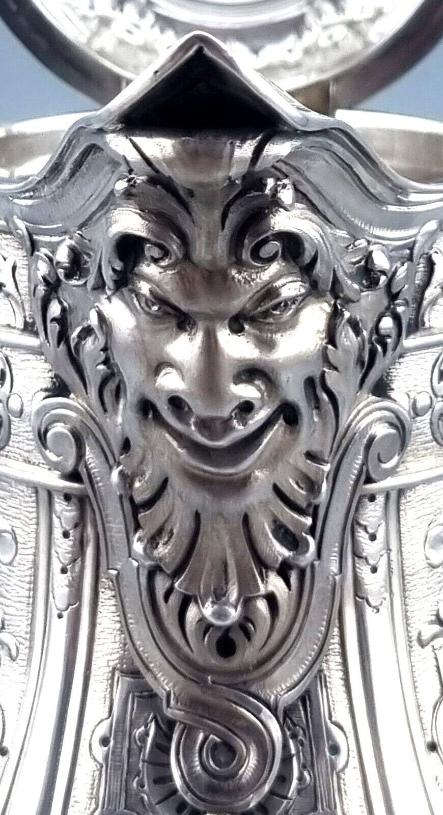 カルディヤック　ワインデカンタ  シルバー950 マスカロン フランス製 1890年代の作品