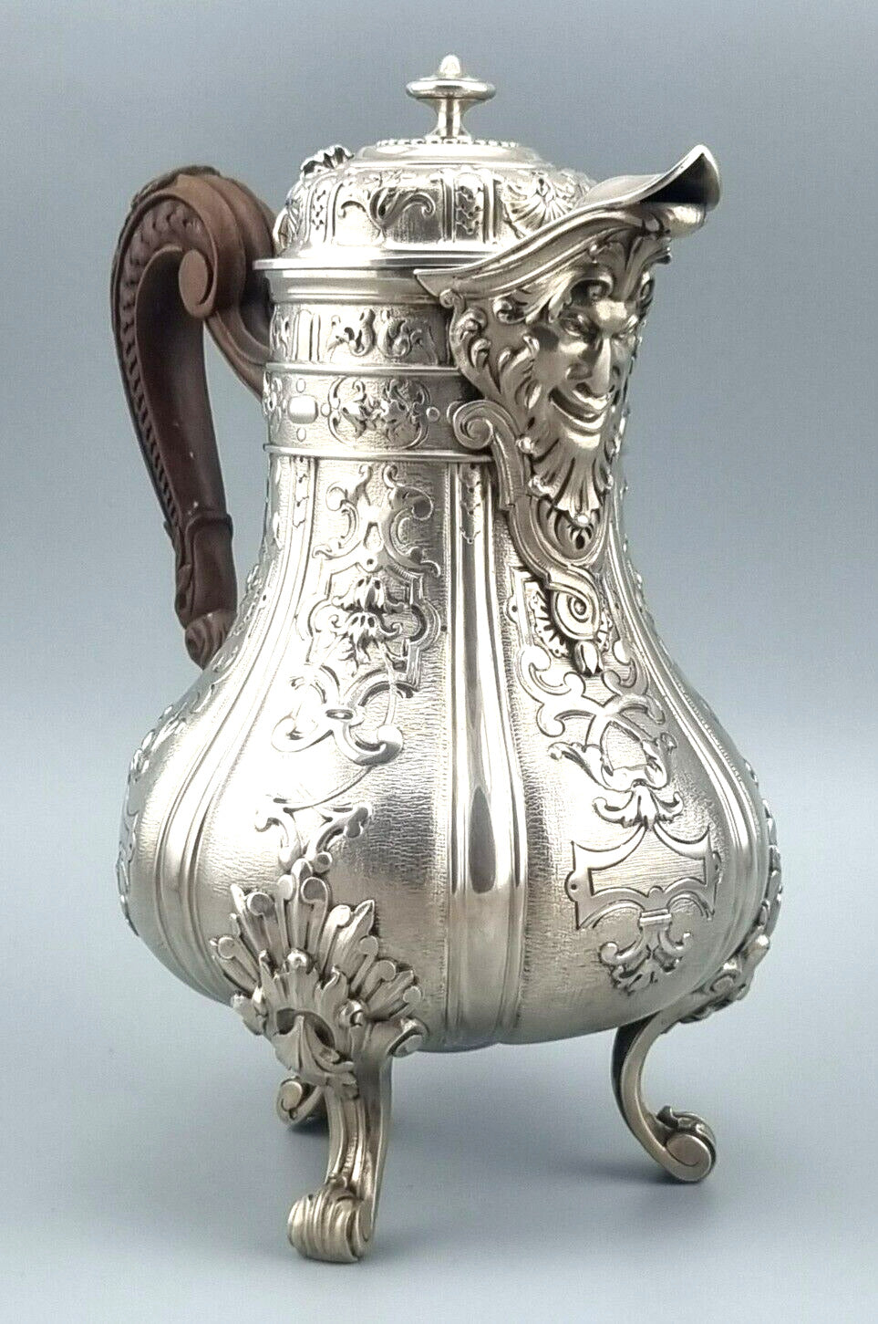 カルディヤック　ワインデカンタ  シルバー950 マスカロン フランス製 1890年代の作品