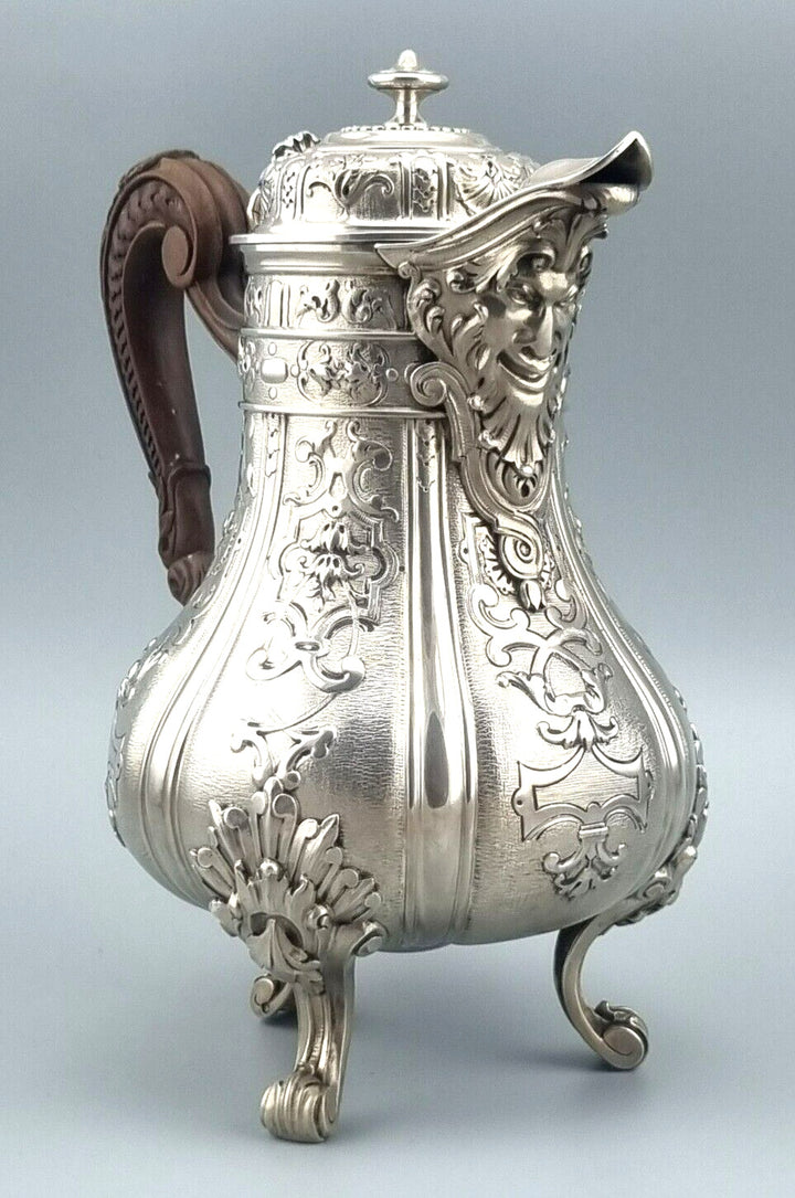 カルディヤック　ワインデカンタ  シルバー950 マスカロン フランス製 1890年代の作品