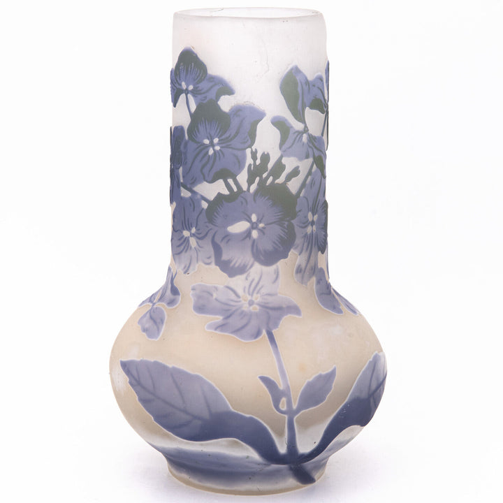 エミールガレ 紫陽花の花の花瓶 アールヌーボー時代 1905年頃の作品