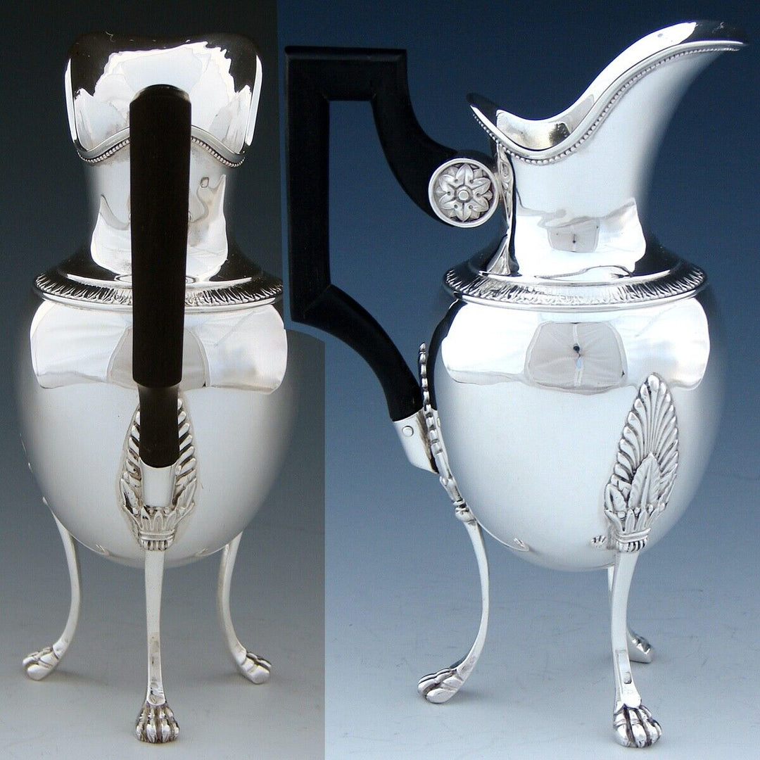 オディオ ホール スターリングシルバー 王族御用達コーヒー＆ティーセット4点