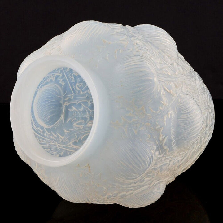 ルネ・ラリック ドンレミー 花瓶 サイン付き マルシヤック979