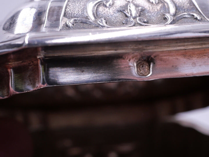 ピュイフォルカ純銀 スターリングシルバーのコーヒーポット  ゴシック様式