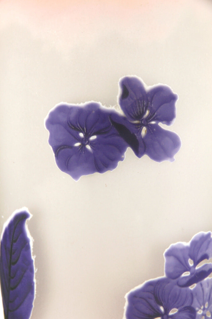 エミールガレ 紫陽花の花が描かれたアールヌーボー時代の大型花瓶2
