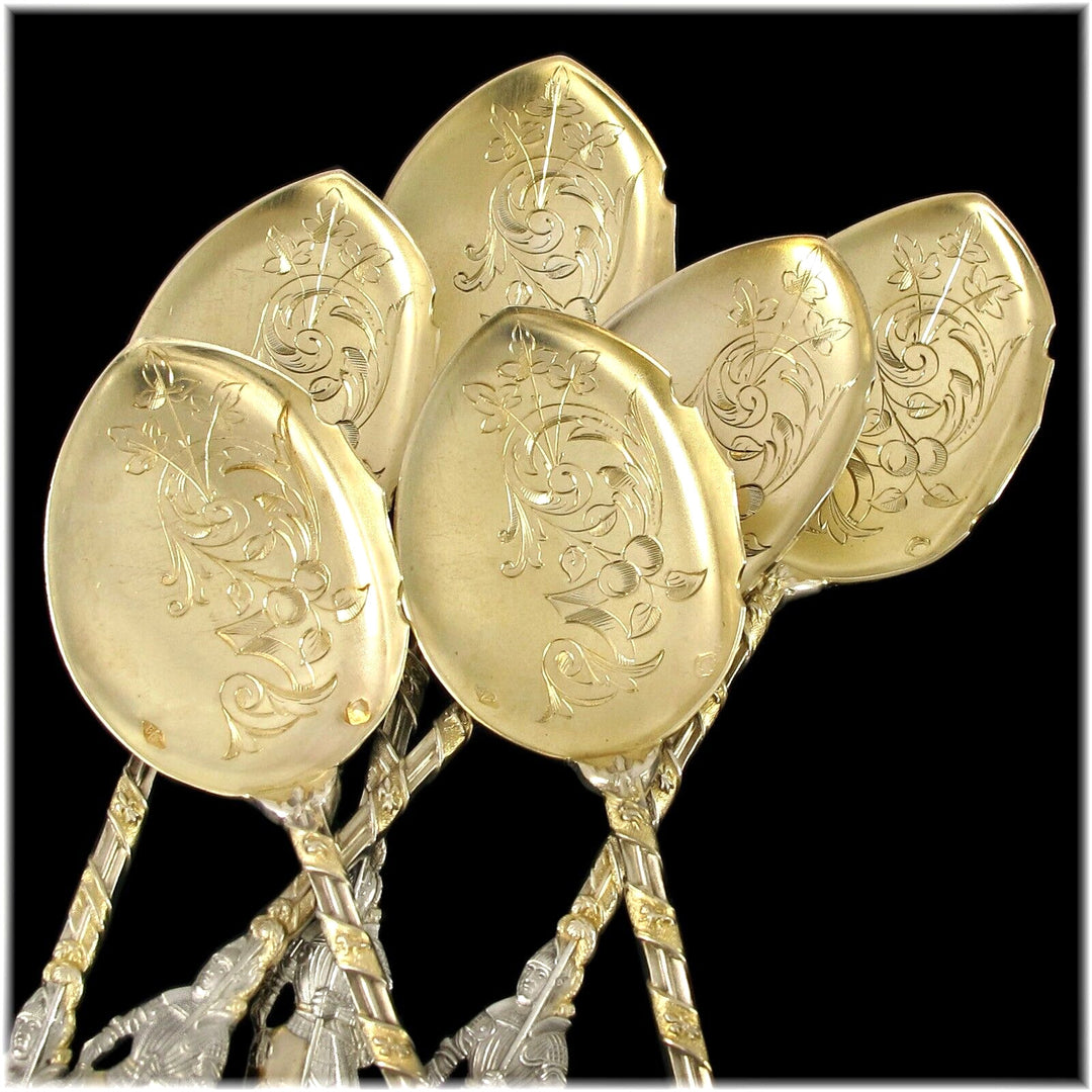 ピュイフォルカ：希少な純銀製ヴェルメイユ・サンルネッサンス