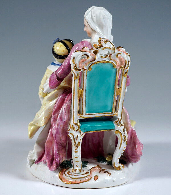 マイセン磁器置物 二人の子供