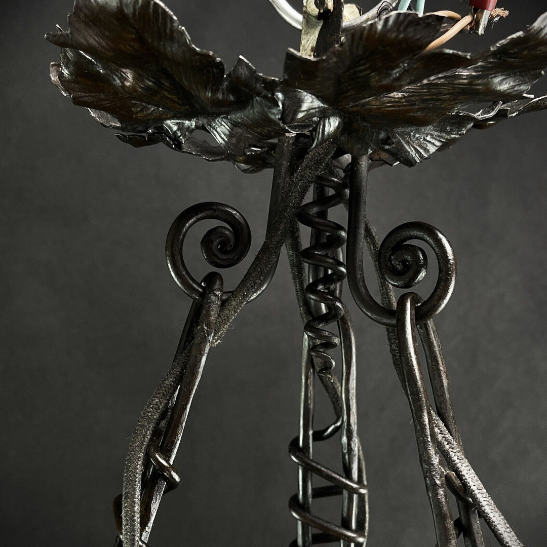 ミューラー兄弟 アールデコ調 シャンデリア 吊りランプ