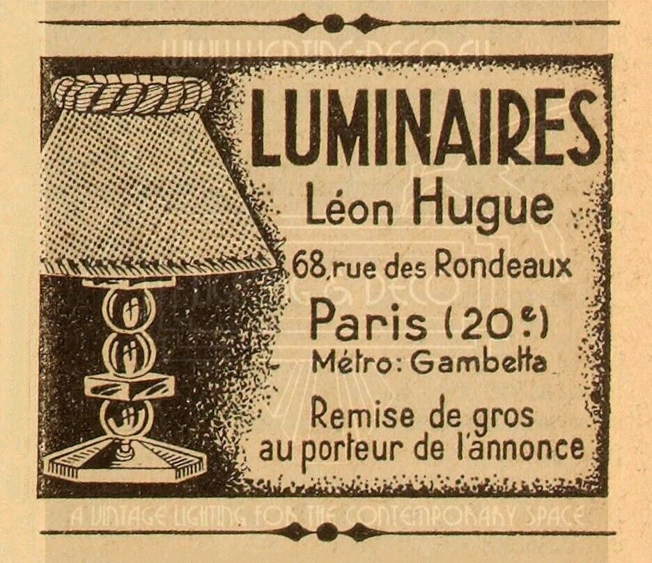 レオン・ユゲ、ドゥゲ アールデコ調シャンデリア シルバーメッキブロンズと型押しガラスのペンダントライト