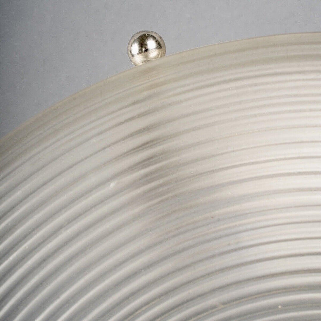 ルネ・ラリック R.Lalique パティーヌ・ブルーフィッシュのランプ