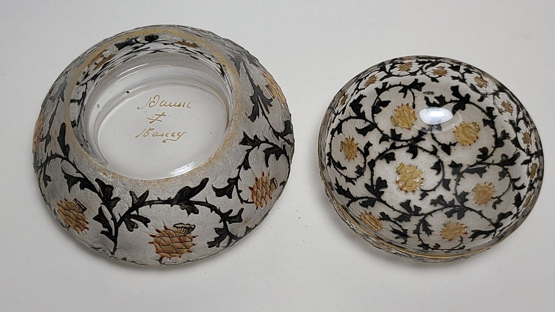 ドーム兄弟（ドームナンシー）アザミの花が描かれた小物入れ『ボンボ