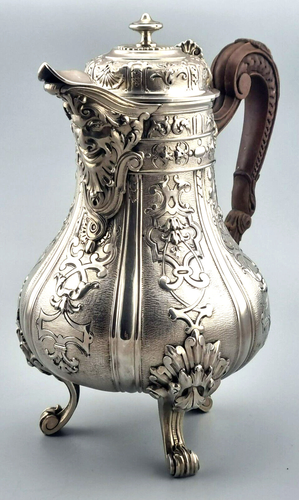 カルディヤック　ワインデカンタ  シルバー950 マスカロン フランス製 1890年代の作品