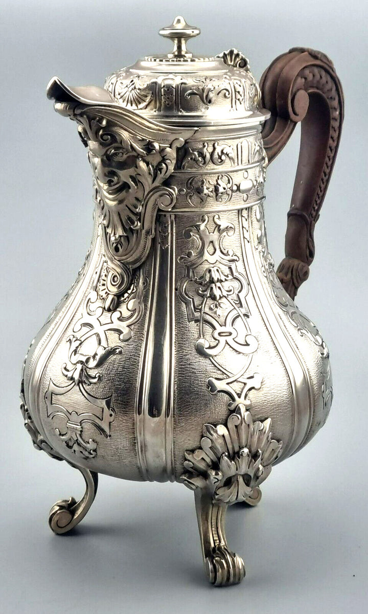 カルディヤック　ワインデカンタ  シルバー950 マスカロン フランス製 1890年代の作品