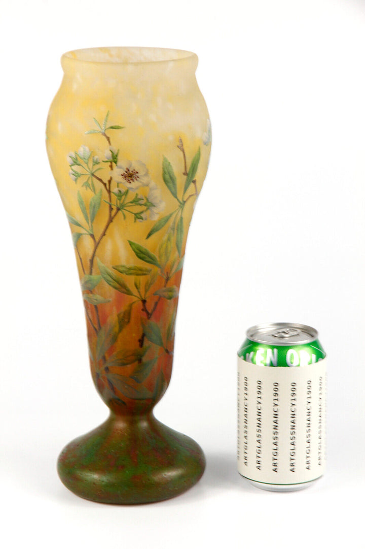 ドーム兄弟（ドームナンシー）りんごの花のくびれ型花瓶