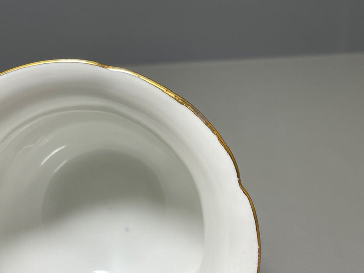 マイセン　Bフォーム　ワインレッドカップ＆ソーサー＆プレートセット　２級品