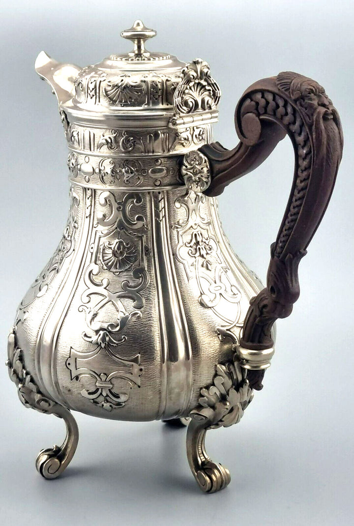 カルディヤック　ワインデカンタ  シルバー950 マスカロン フランス製 1890年代の作品