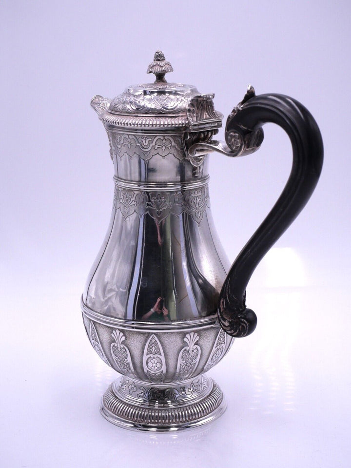 カルディヤック スターリングシルバー コーヒーポット  ルネサンス マスカロン