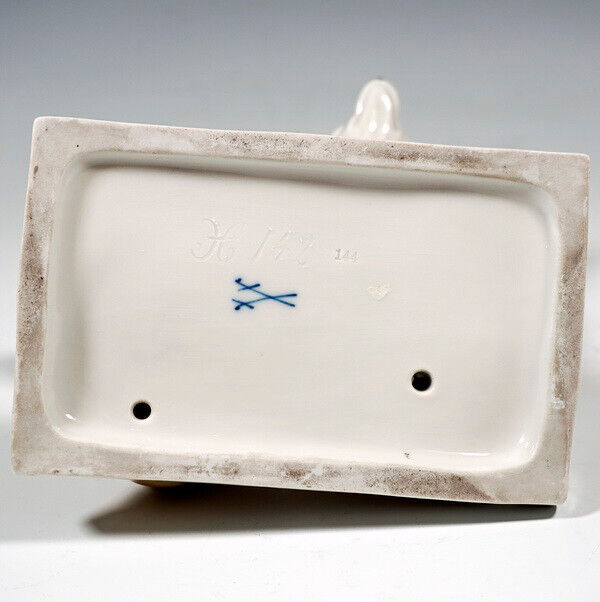 マイセン人形 動物のフィギュア 2匹のフェネック オットー