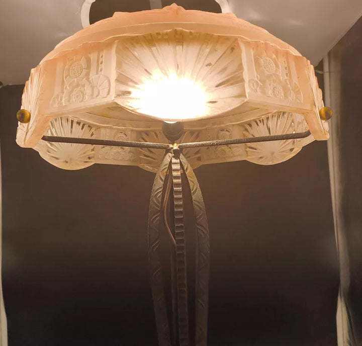 ミューラー兄弟 アールデコテーブルランプ 1925～1930年代