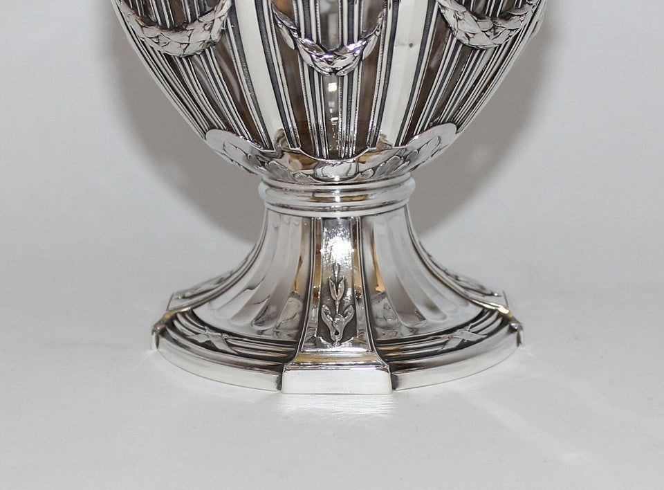 ピュイフォルカ 950. シルバー ワイン カラフェ バカラ ガラス ナポレオン3世 シルバー