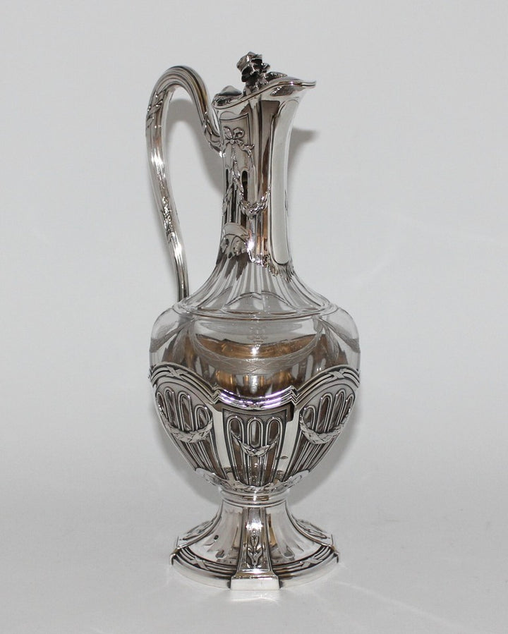 ピュイフォルカ 950. シルバー ワイン カラフェ バカラ ガラス ナポレオン3世 シルバー