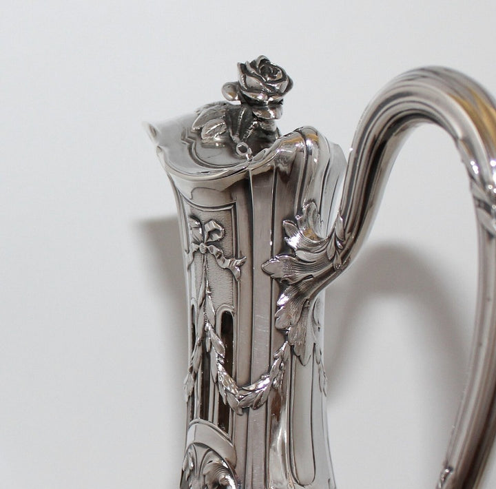 ピュイフォルカ 950. シルバー ワイン カラフェ バカラ ガラス ナポレオン3世 シルバー