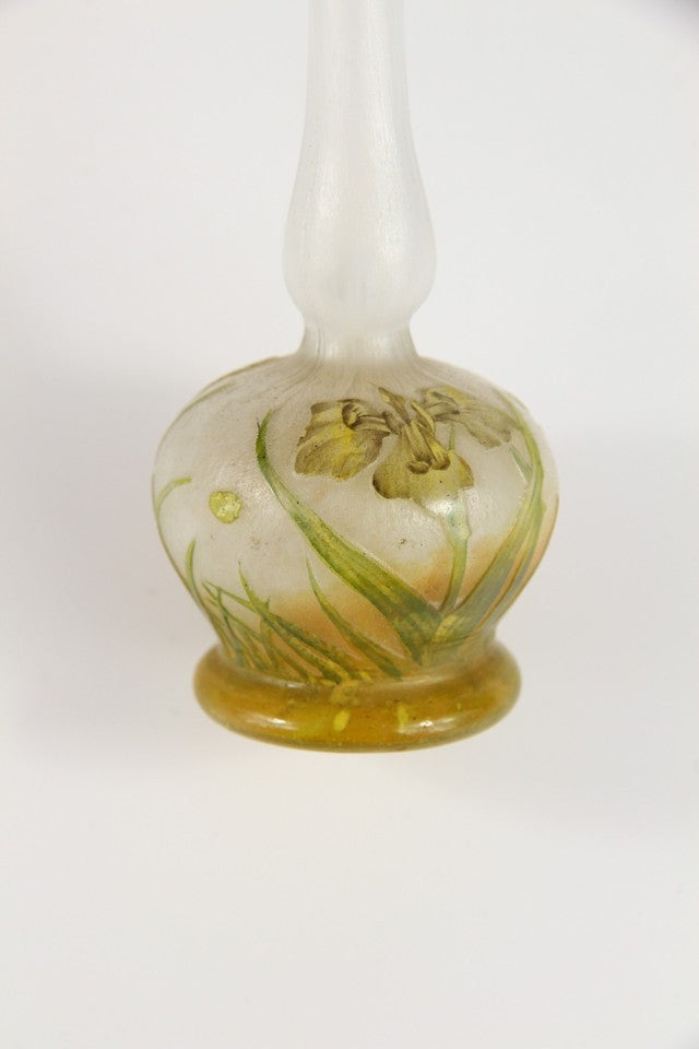 ドーム兄弟（ドームナンシー）睡蓮『アイリス』の花の花瓶