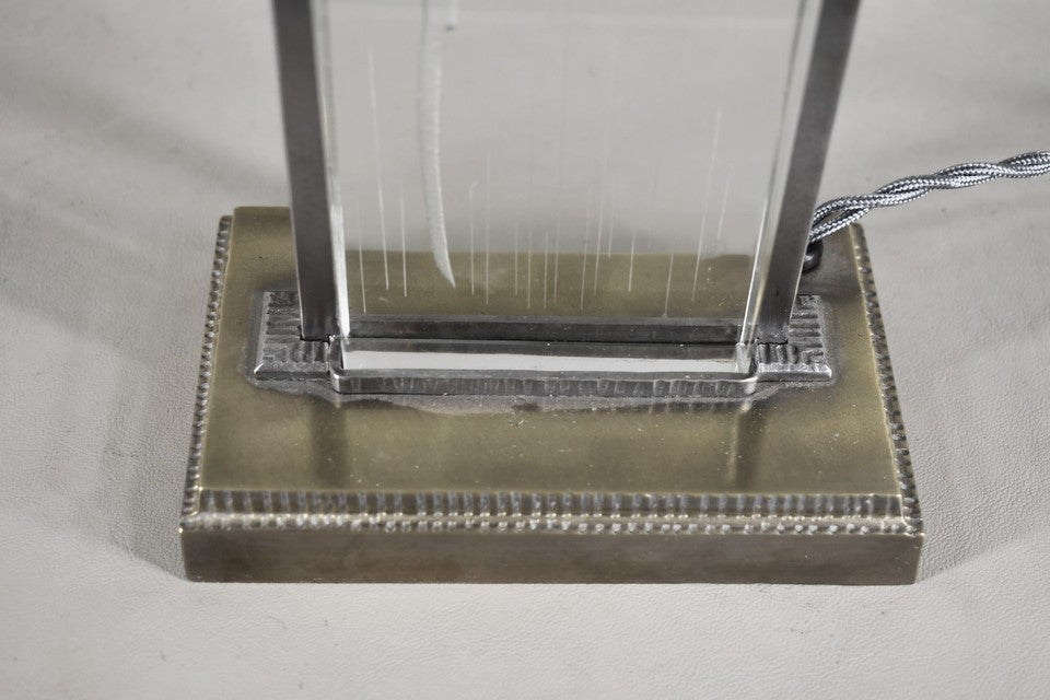 ミューラー兄弟 フランスのアールデコテーブルランプ 1930年 フランス