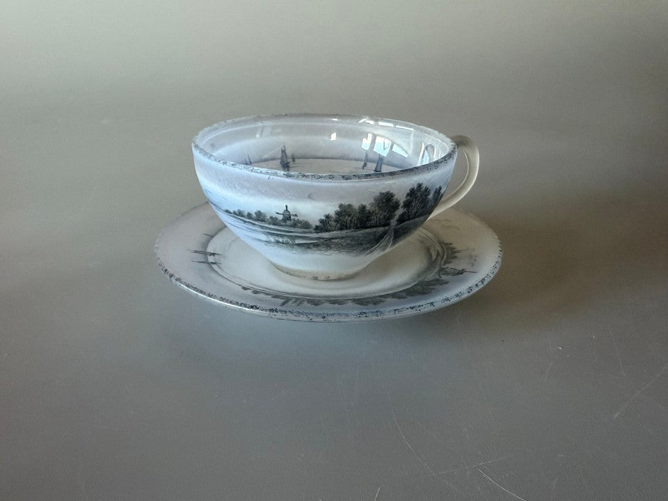 ドーム兄弟（ドームナンシー ）オランダの風景のカップ＆ソーサー