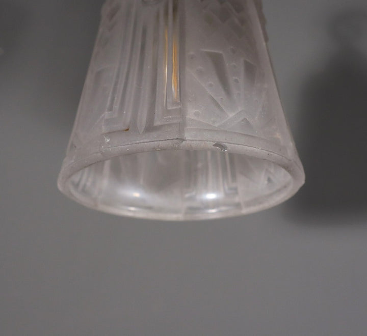 ミューラー兄弟 アンティーク フレンチアールデコ シャンデリア