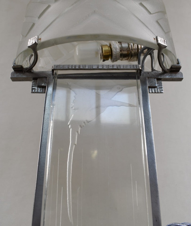 ミューラー兄弟 フランスのアールデコテーブルランプ 1930年 フランス