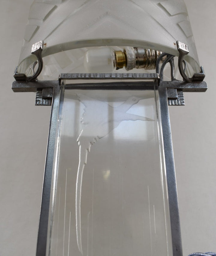 ミューラー兄弟 フランスのアールデコテーブルランプ 1930年 フランス