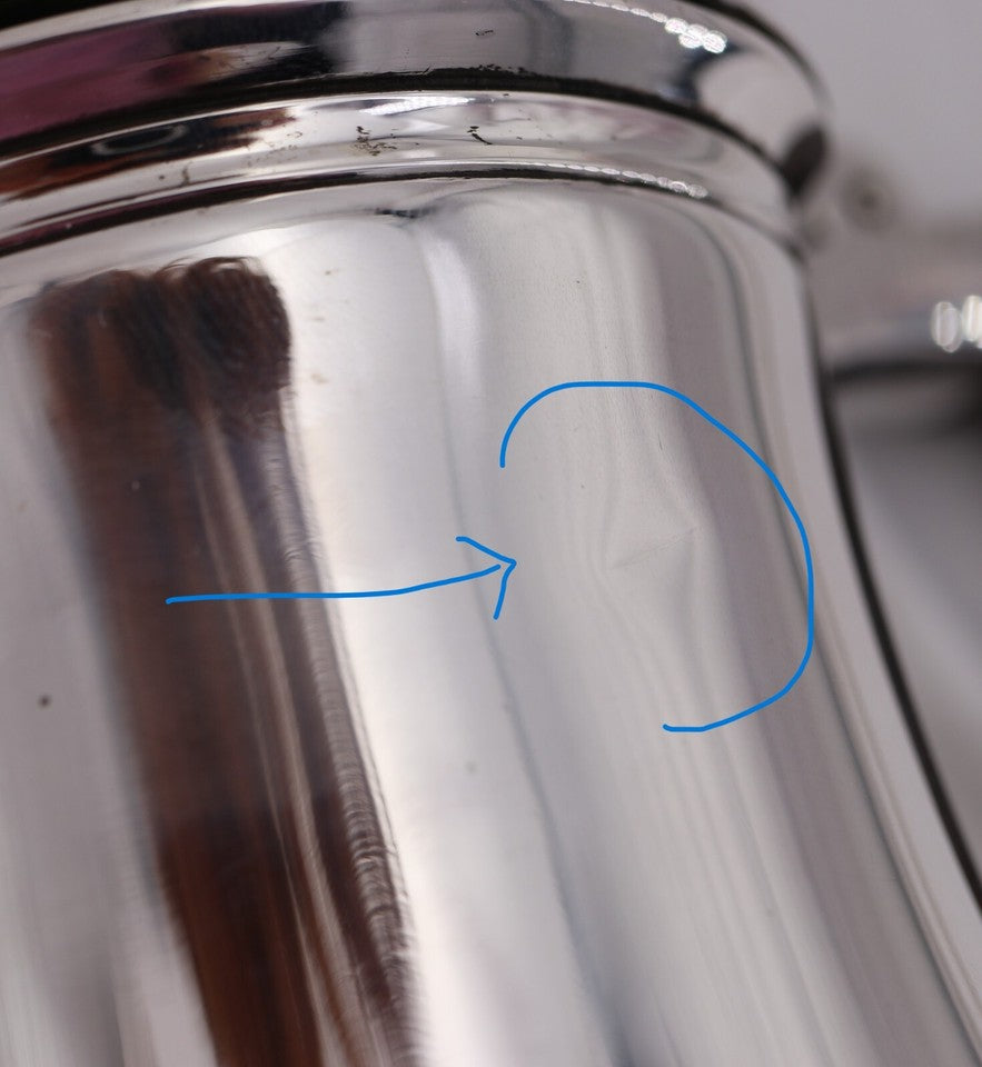 ピュイフォルカ ティー/コーヒーセット 4点セット 純銀製「ミネルヴァ」