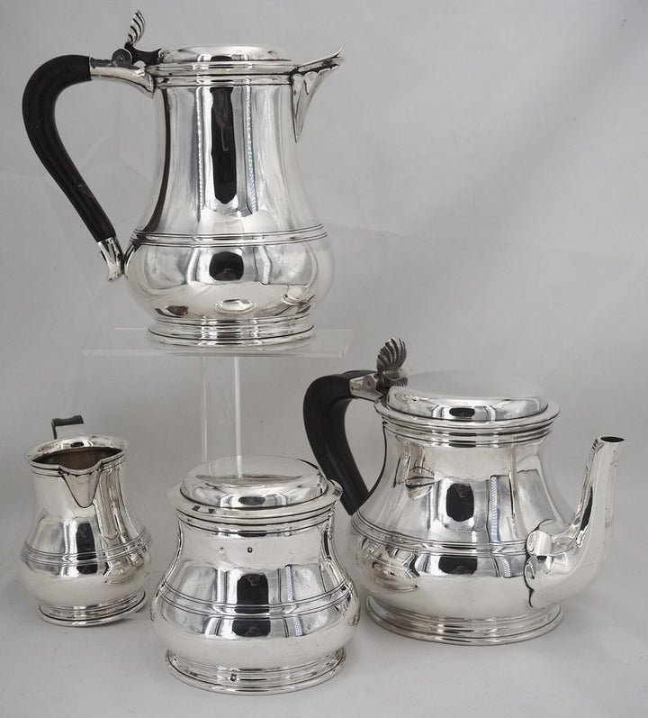 ピュイフォルカ ティー/コーヒーセット 4点セット 純銀製「ミネルヴァ」