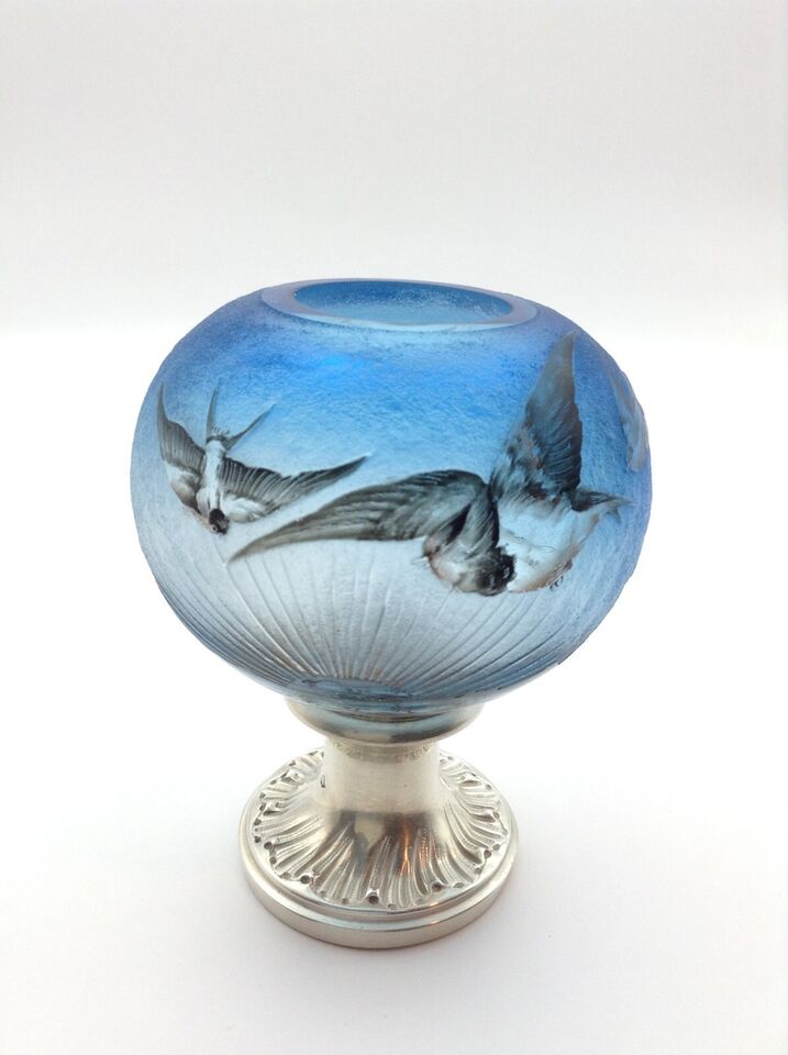 ドーム兄弟（ドームナンシー） ツバメが描かれた花瓶